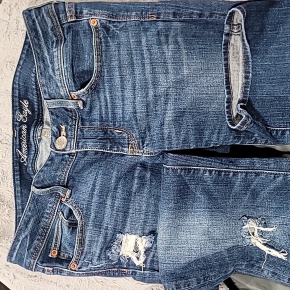Vintage American Eagle Jeans Sz 6L - Picture 1 of 8